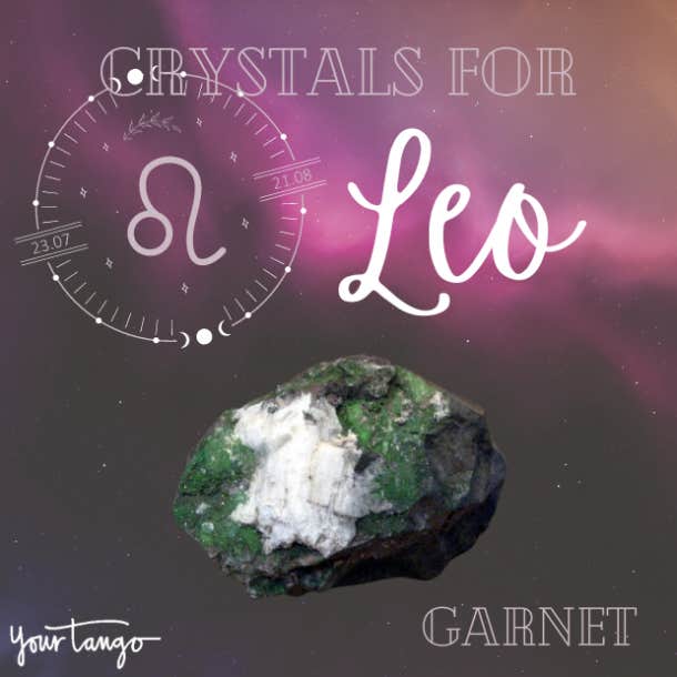 cristaux pour leo grenat