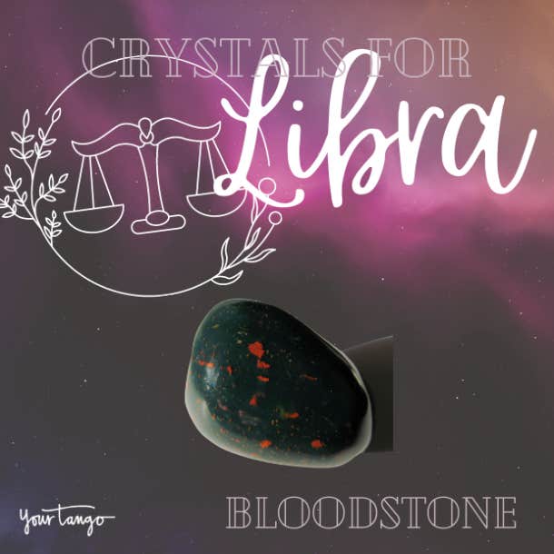 cristaux pour pierre de sang balance