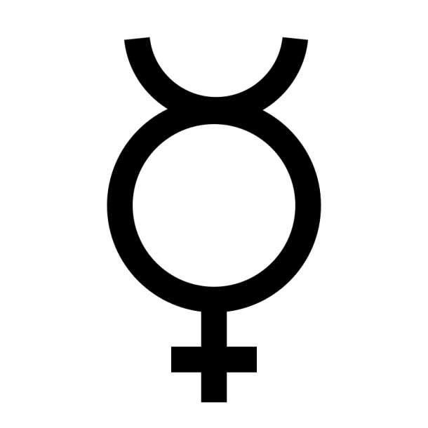 symbole planète mercure