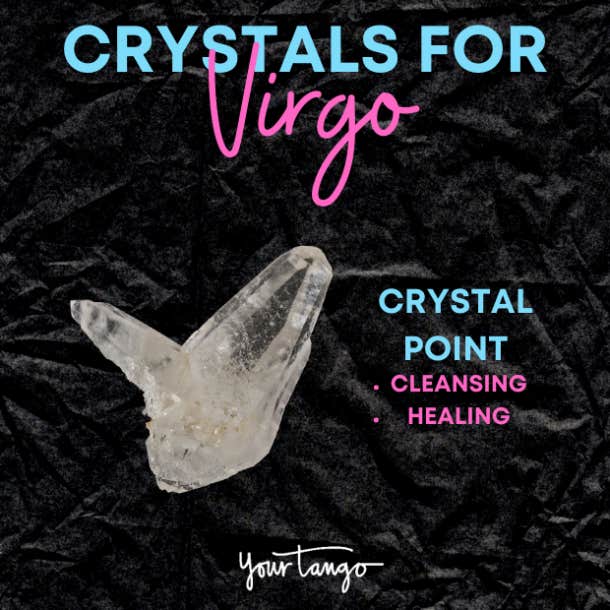 cristaux pour la pointe de quartz vierge