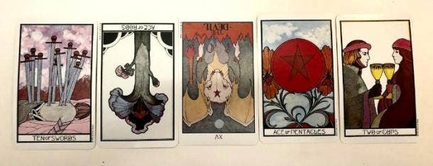 Décembre 2020 Tarot Lecture 1