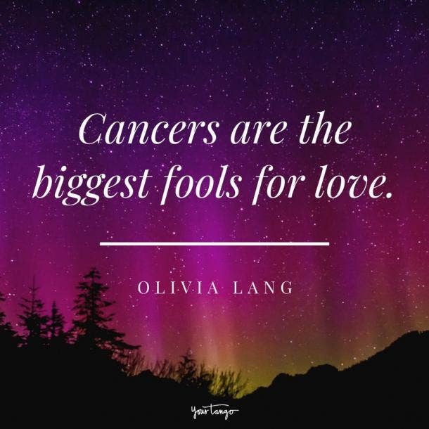 10 meilleures citations d'amour qui décrivent parfaitement le signe du zodiaque Cancer