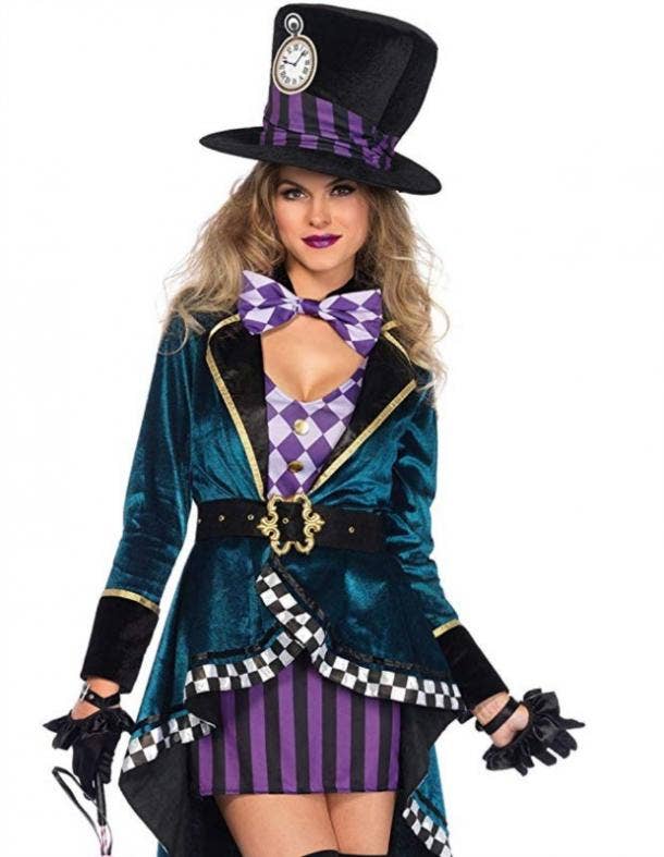 Déguisement d'Halloween du Chapelier Fou pour le Cancer Déguisement d'Halloween du Chapelier Fou pour le Cancer
