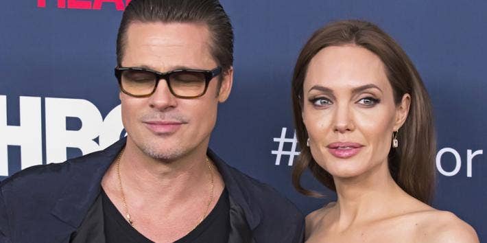 Brad Pitt Angelina Jolie côte à côte