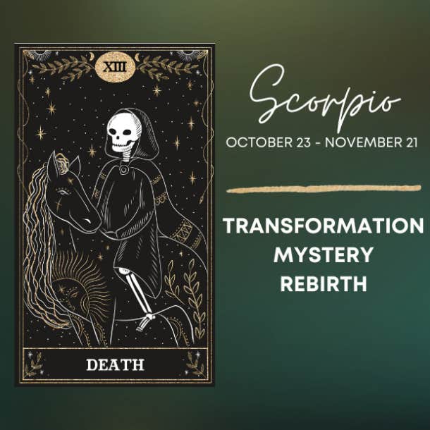 Tarot du zodiaque Scorpion