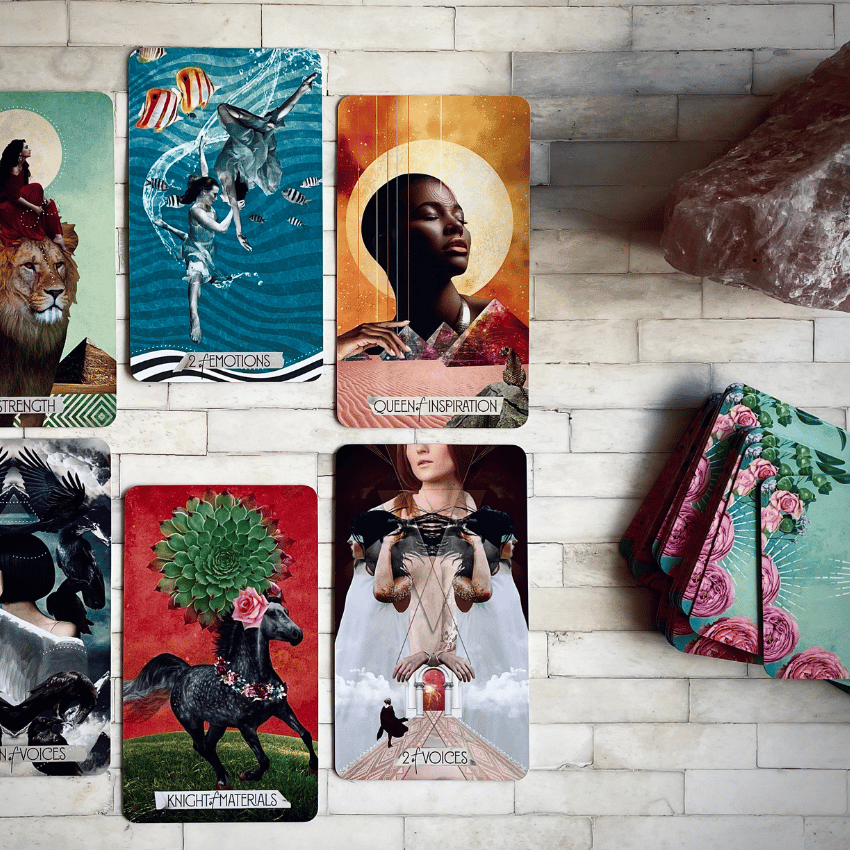 Essayez cette planche de tarot de l'équinoxe de printemps