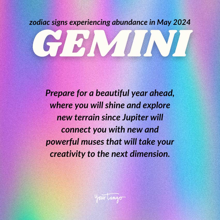 Gémeaux mai 2024 abondance de l'horoscope