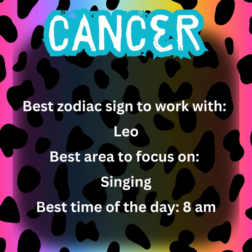   Signes du zodiaque Cancer avec les meilleurs horoscopes du 3 mai 2024