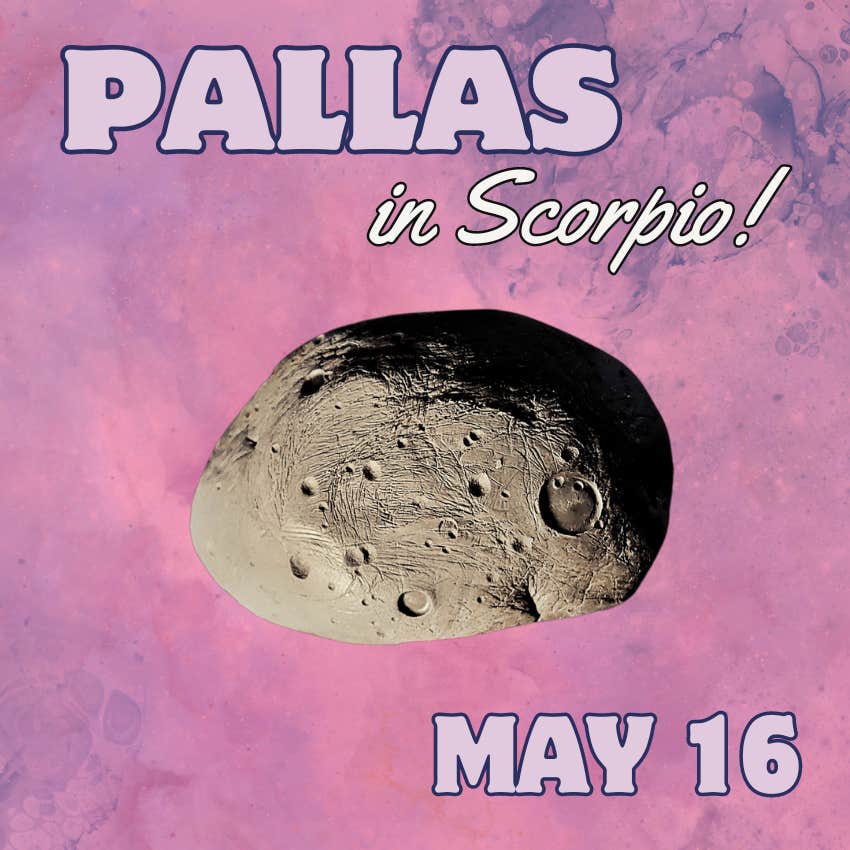 astéroïde pallas en scorpion 16 mai 2024