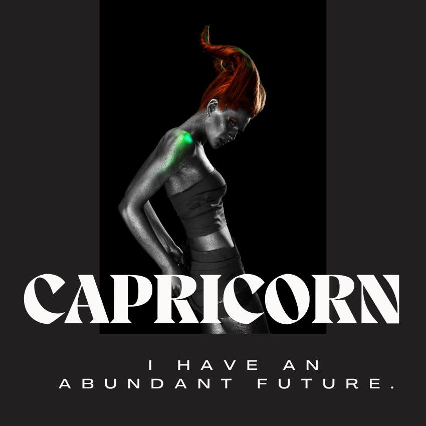 Affirmation d'abondance du signe du zodiaque Capricorne pour le 2 mai 2024