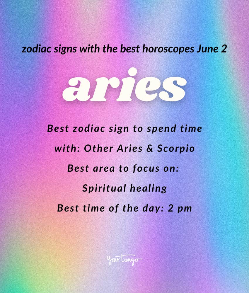 Signes du zodiaque Bélier qui connaîtront les horoscopes les plus sages le 2 juin