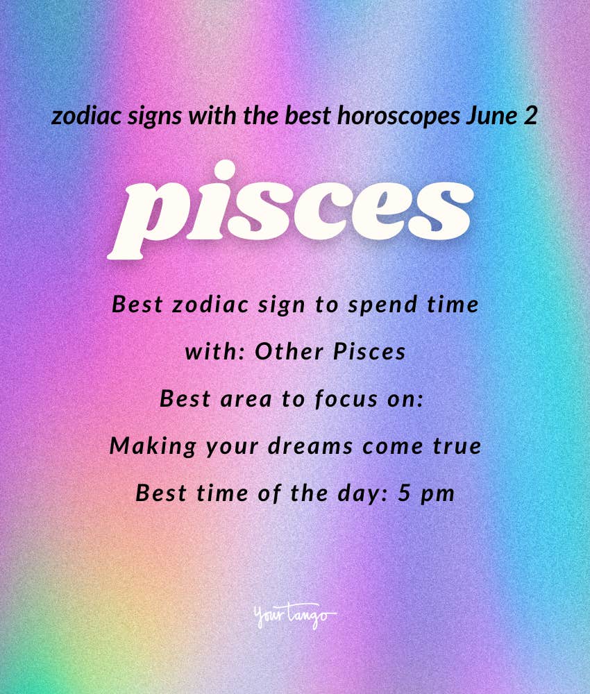 Signes du zodiaque Poissons qui connaîtront les horoscopes les plus sages en juin 