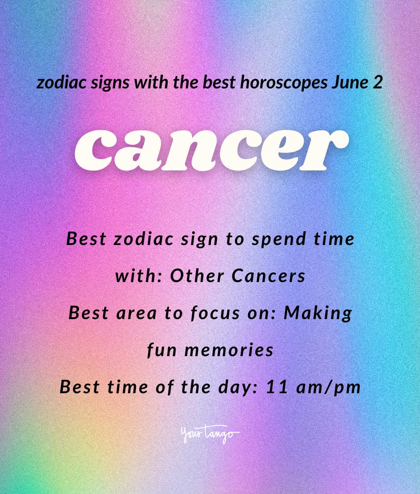 Signes du zodiaque Cancer qui connaîtront les horoscopes les plus sages le 2 juin