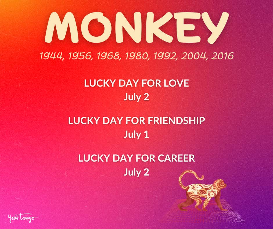 Horoscope chinois du singe de juillet 2024