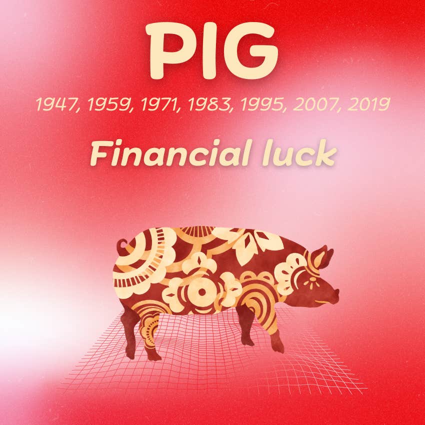 cochon signe porte-bonheur du zodiaque chinois du 22 au 28 juin