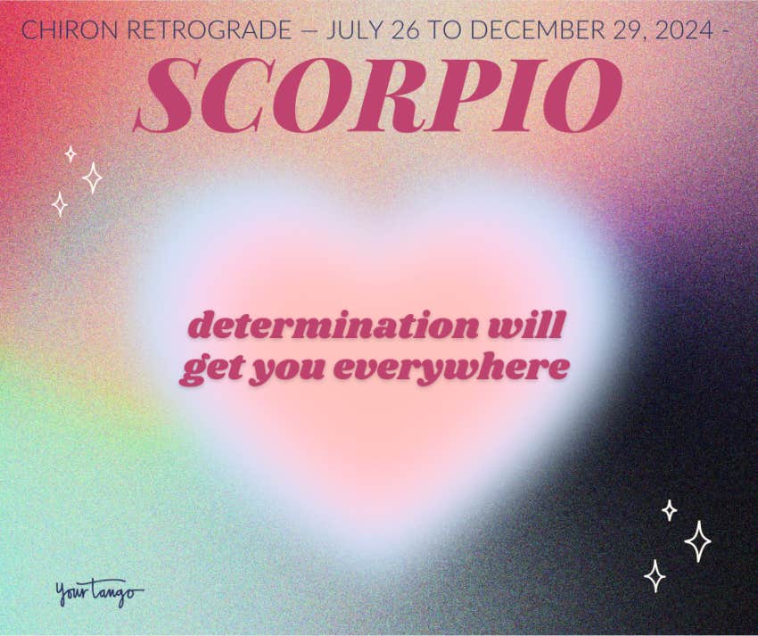 message puissant pour le scorpion chiron rétrograde