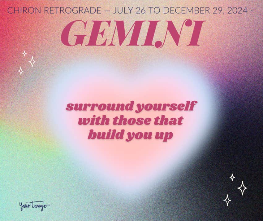 message puissant pour les Gémeaux Chiron rétrograde