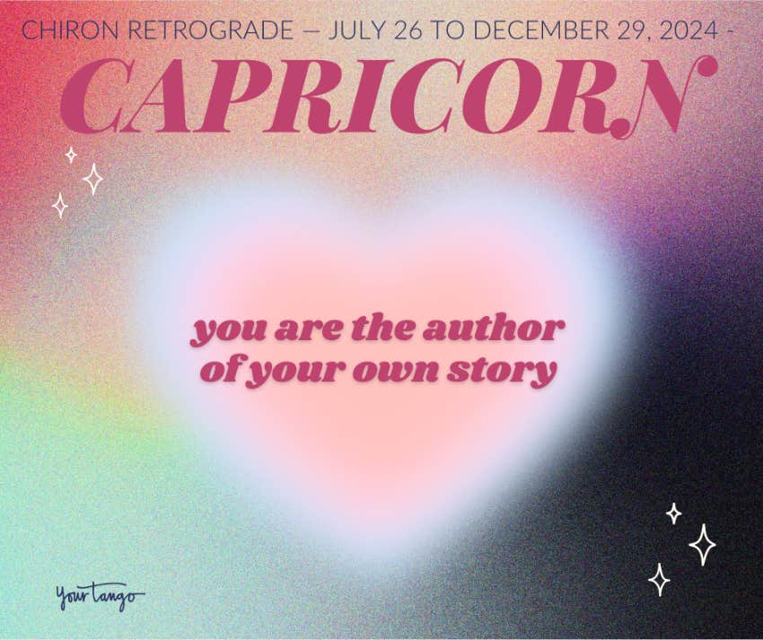 message puissant pour le capricorne chiron rétrograde