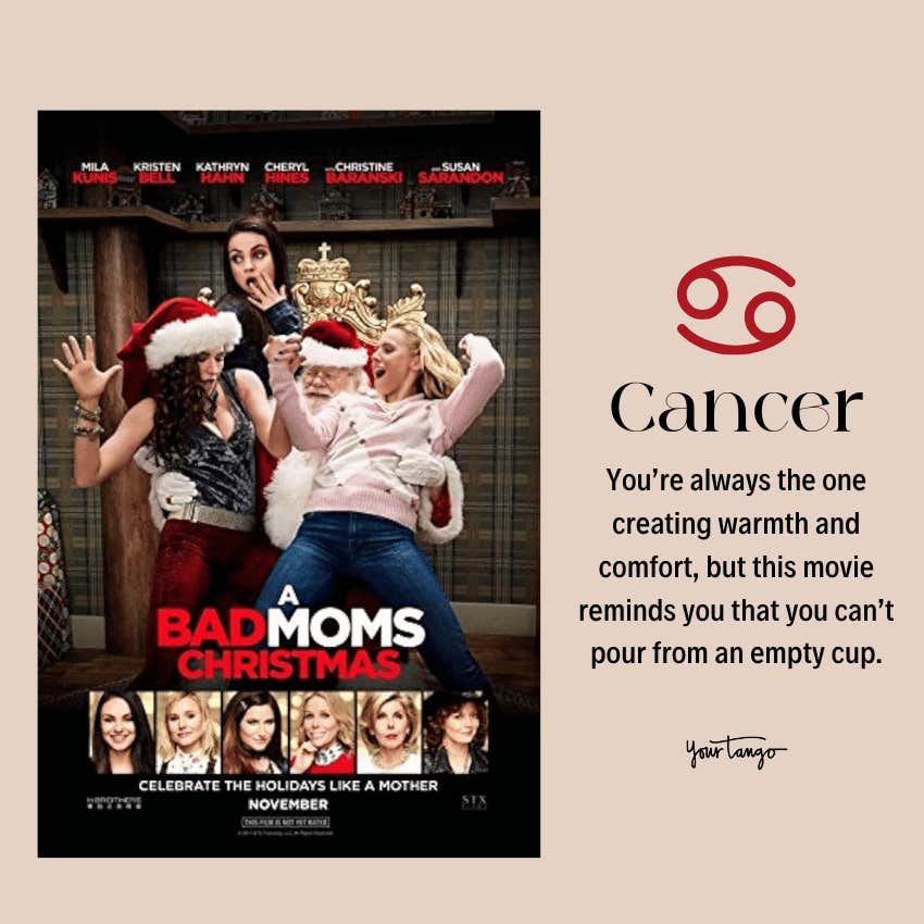 meilleur film de vacances signe du zodiaque cancer mauvaises mamans Noël