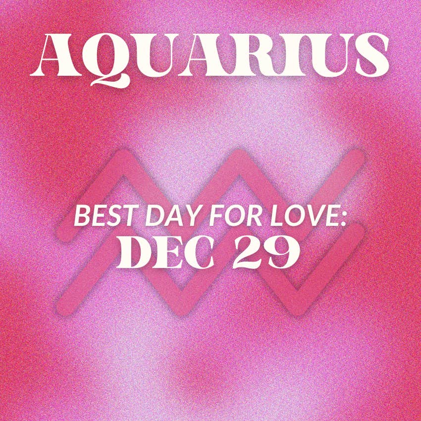 Horoscopes d'amour hebdomadaires Verseau du 23 au 29 décembre 2024