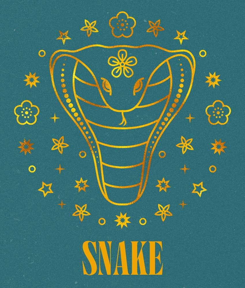 Signons de zodiaque chinois de Snake Luck & Good Fortune 10 - 16 février 2025