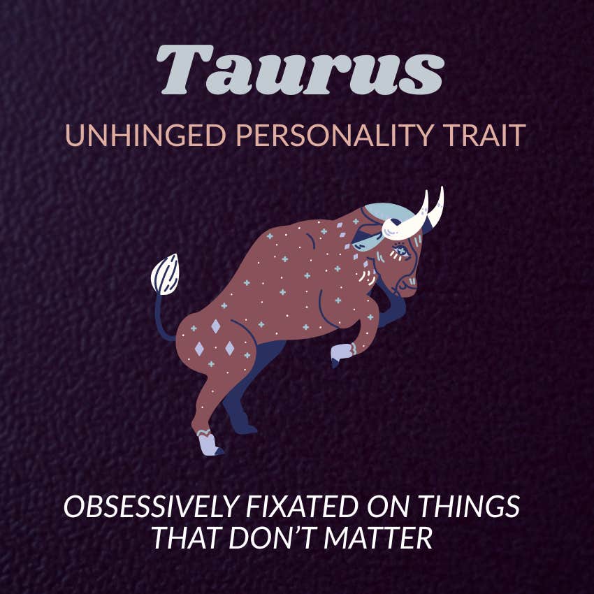 Taurus Zodiac signe un trait de personnalité désarticulée