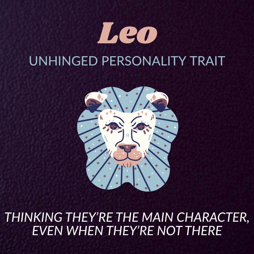 Leo Zodiac signe un trait de personnalité déroutait