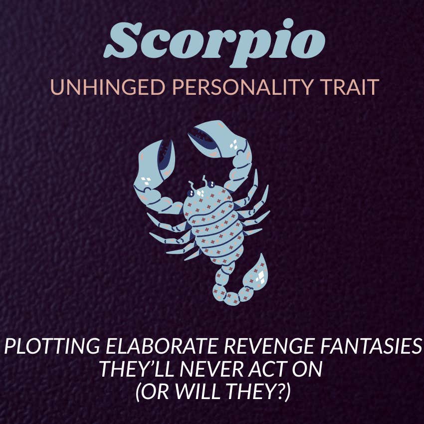 Scorpion Zodiaque signe un trait de personnalité désarticulée