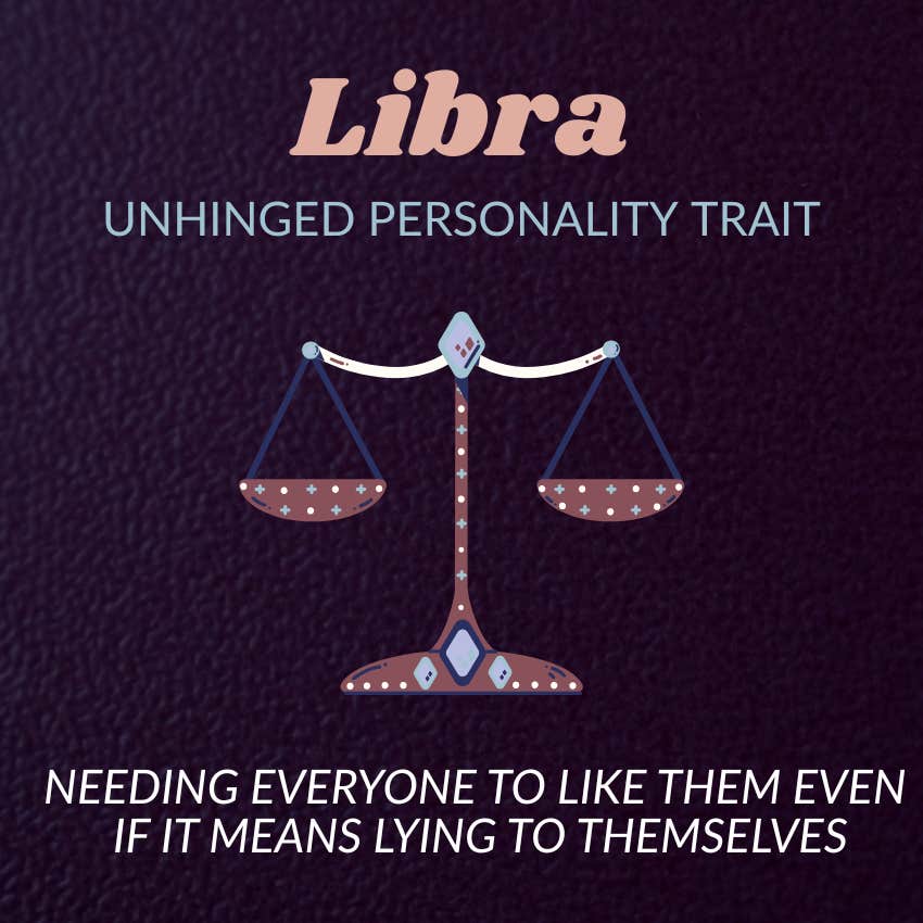 libra zodiac signe un trait de personnalité désarticulé