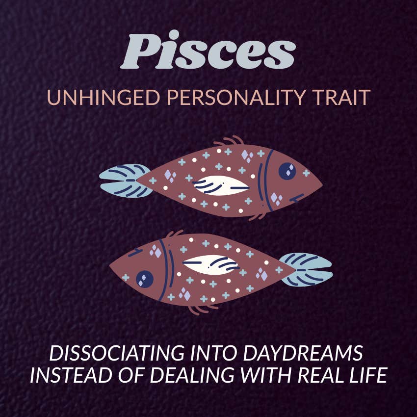 Poissons Zodiac Signes Trait de personnalité désarticulée