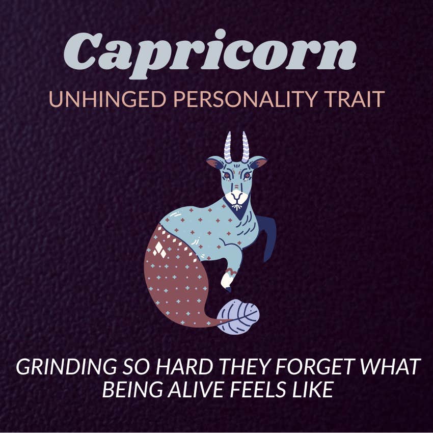 Capricorne Zodiaque signe un trait de personnalité désarticulée