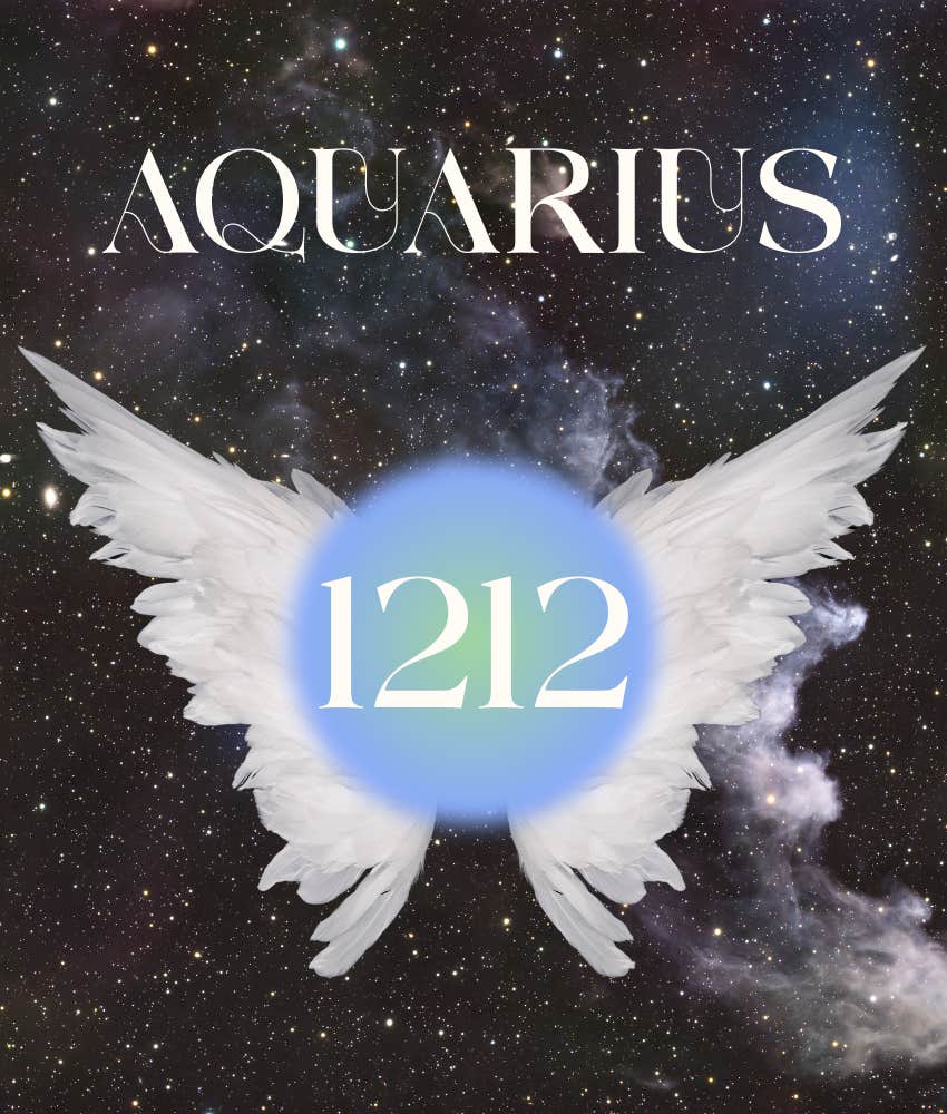 Aquarius Zodiac Signe Angel Numéro 1212 Signification