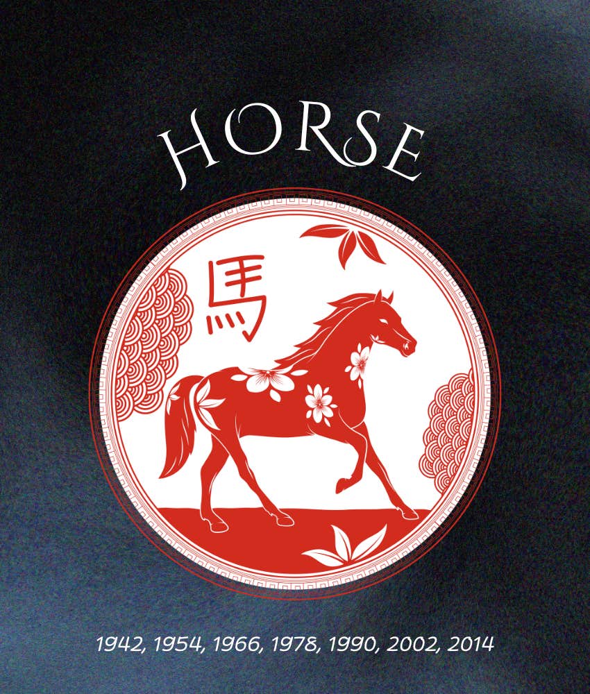 Horse Chinois Zodiac Signes Abondance Luck 25 mai 2025
