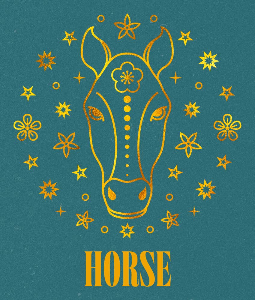 Horse chinois Zodiac Signs Luck Good Fortune Mois août 2025