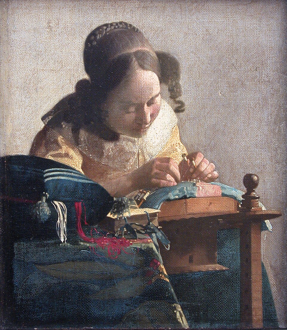 The Lacemaker (Vermeer) - Wikipedia