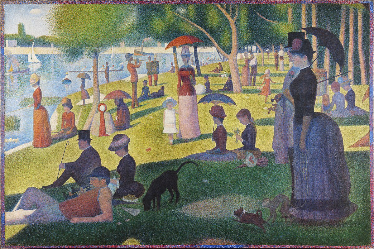 Un dimanche après-midi sur l'île de La Grande Jatte - Wikipedia