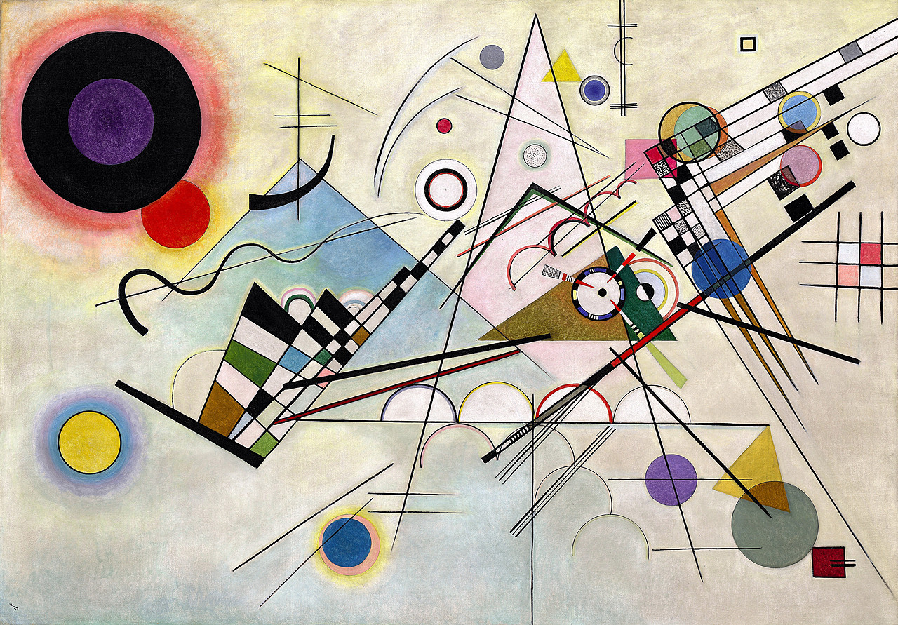 Vasily Kandinsky | Composition 8 | Les musées et fondations de Guggenheim