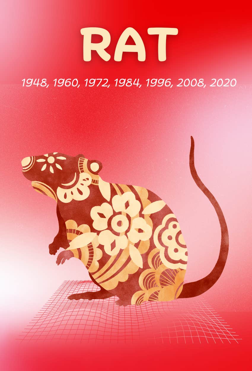 Signe animal de rat Horoscopes chinois hebdomadaires 18 août 24 2025