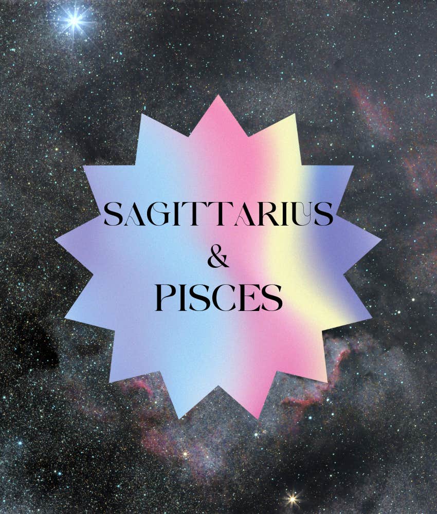 Sagittaire Poissons Le signe du zodiaque se marie puissant ensemble