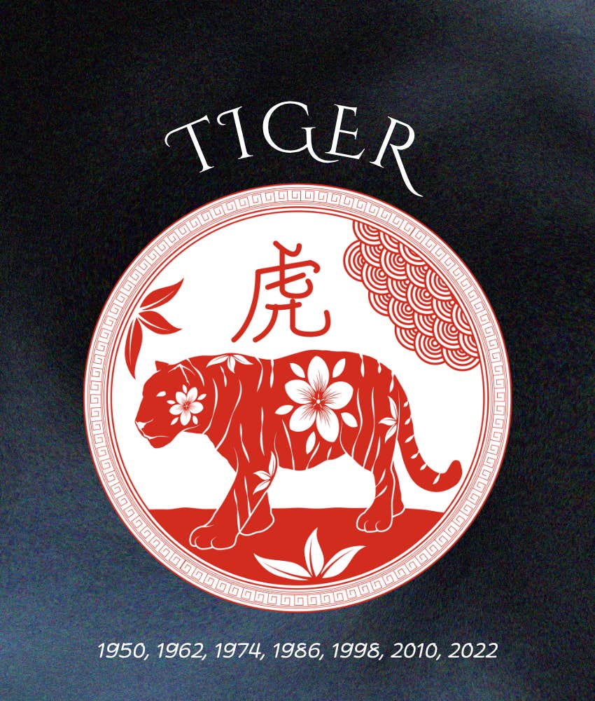 tigre signes du zodiaque chinois chance amour 24 - 30 novembre 2025