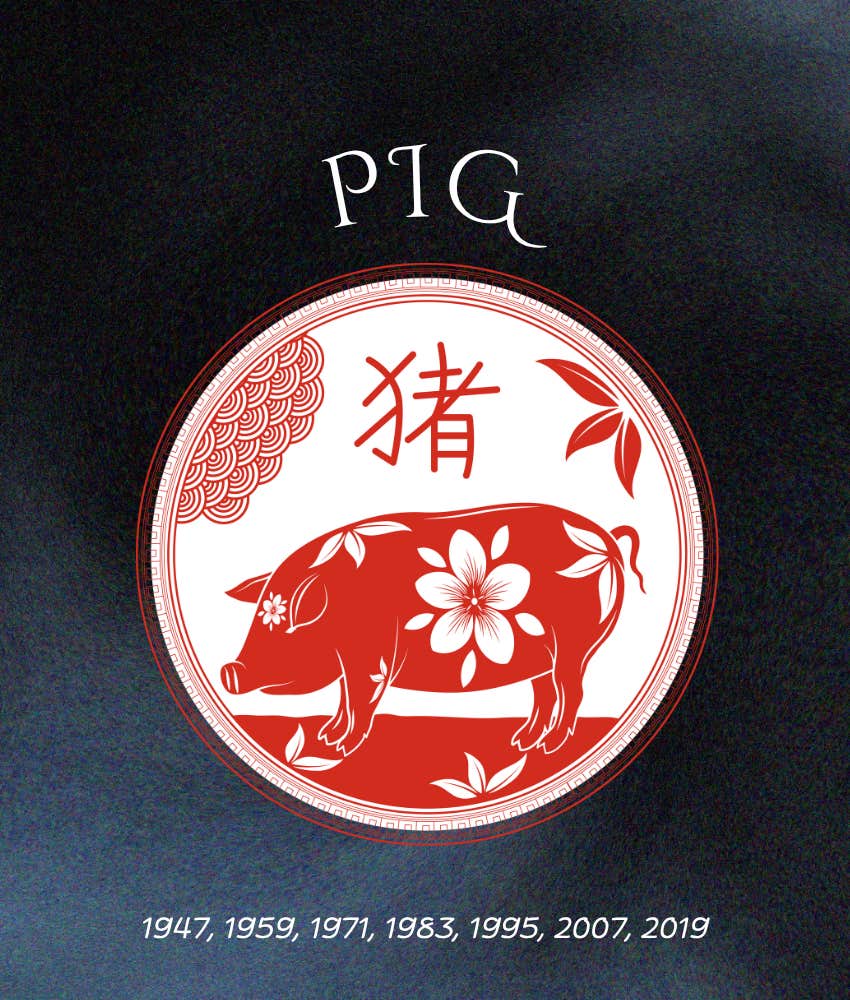 cochon signes du zodiaque chinois chance amour 24 - 30 novembre 2025