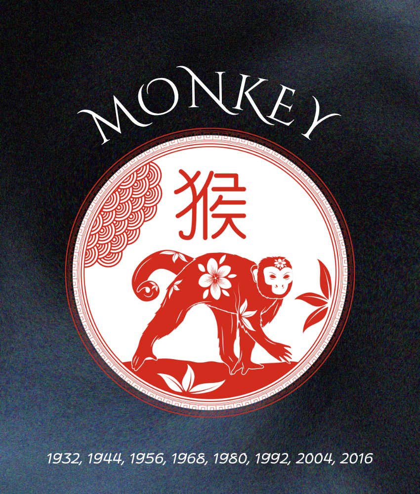 singe signes du zodiaque chinois chance amour 24 - 30 novembre 2025