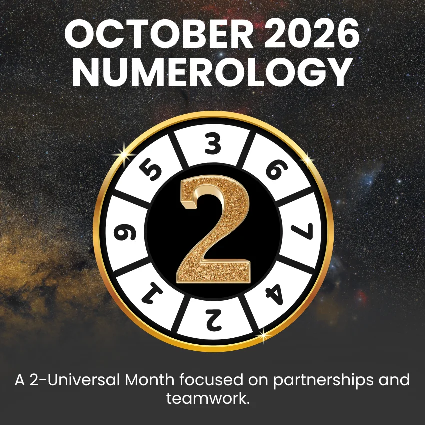 numéro de chemin de vie de l'horoscope numérologie d'octobre 2026